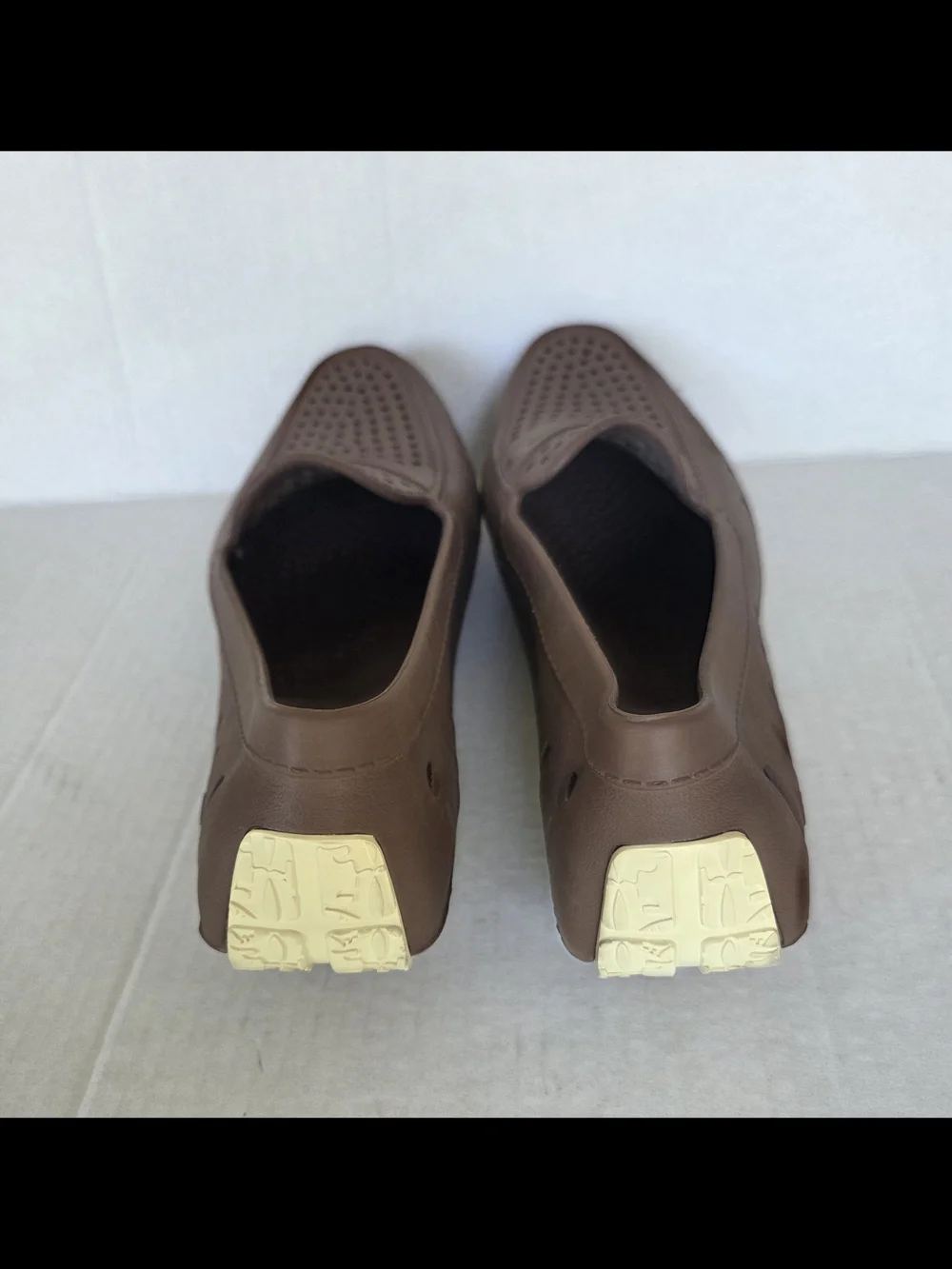 Floafers Country Club Driver Size 10 Brown Men's Slip On Water Boating Loafers